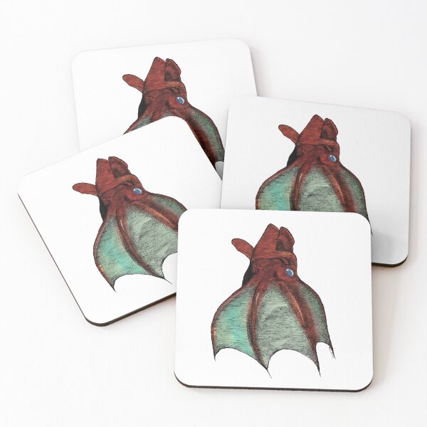 Item preview, Vampire Squid | Color, Semi-Transparent Webbing designed and sold by BugCreative.