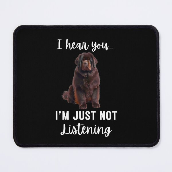 Item preview, Funny Tibetan Mastiff Design | Stubborn Dog “Not Listening” Quote designed and sold by Fredster1966.