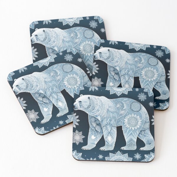 Item preview, Intricate Polar Bear Pattern designed and sold by InezPhotography.