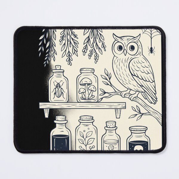 Item preview, Apothecary Owl designed and sold by PolinaMirralisa.