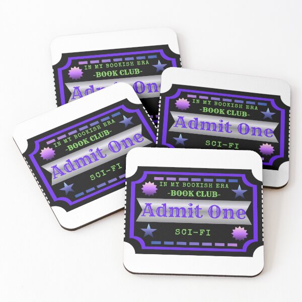 Item preview, Sci-Fi Book Club Ticket designed and sold by Vanah Gwyn.
