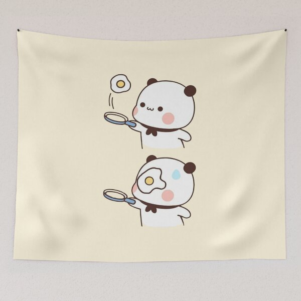 Item preview, Cute funny humor holiday birthday gift lovely cats friend girlfriend Panda Bear Brownie Sugar BuBu DuDu Mochi Milk peach Valentine xmas goma Couple v05 designed and sold by OceanLiveArts.