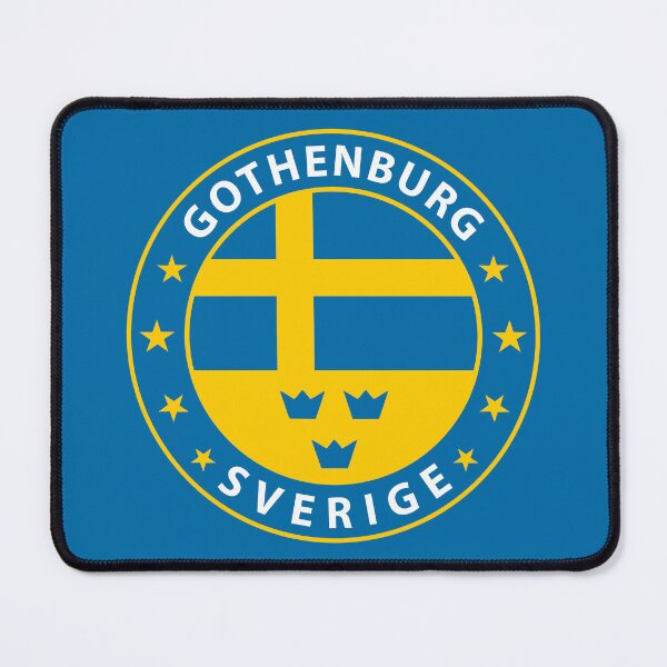 Item preview, Badge of Gothenburg, Sweden, Sverige designed and sold by almadigitalarts.