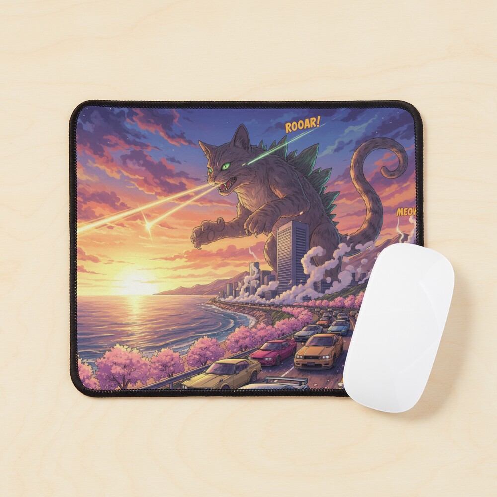 Item preview, Mouse Pad designed and sold by RacerCatBrand.