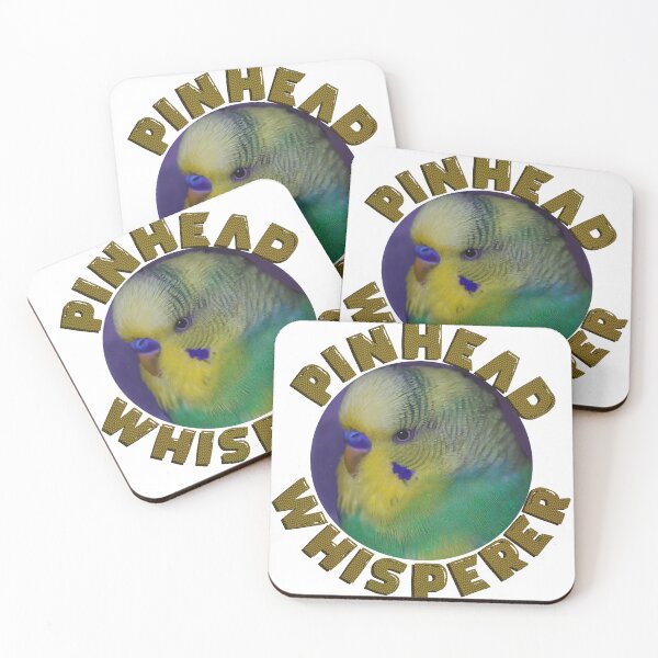 Item preview, Budgie Pinhead Whisperer designed and sold by KateVanFloofno1.