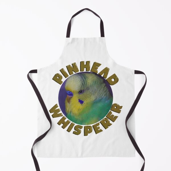 Item preview, Budgie Pinhead Whisperer designed and sold by KateVanFloofno1.