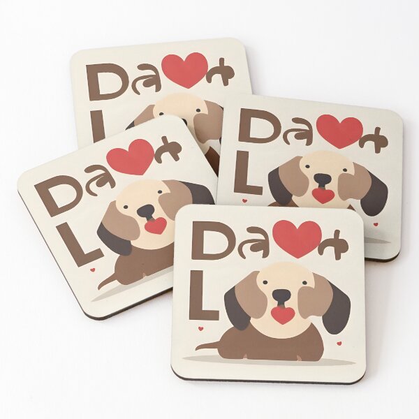 Item preview, Dachshund Shirt | Dash of Love Dog Tee designed and sold by aslya-top.