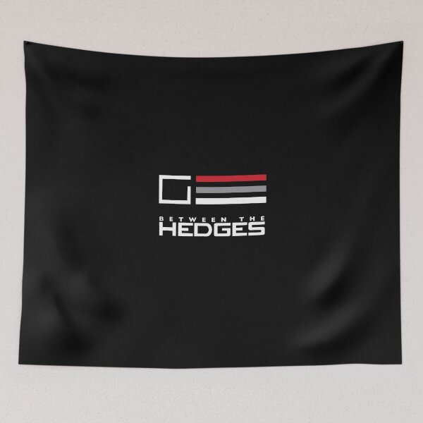 Item preview, Between the Hedges and Georgia Football with a Silver, White and Red Patch designed and sold by PUSH Proper Prints.