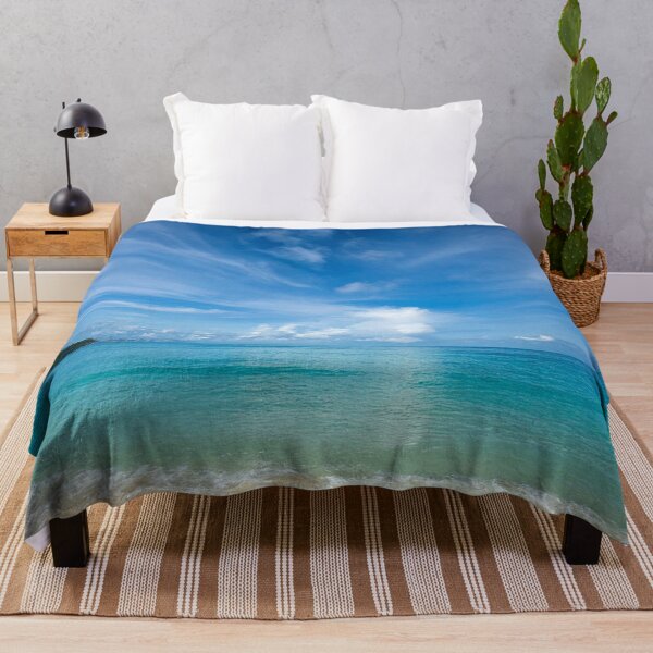 Item preview, Tropical Beach with Blue Ocean and Sky designed and sold by SassyArtistry.