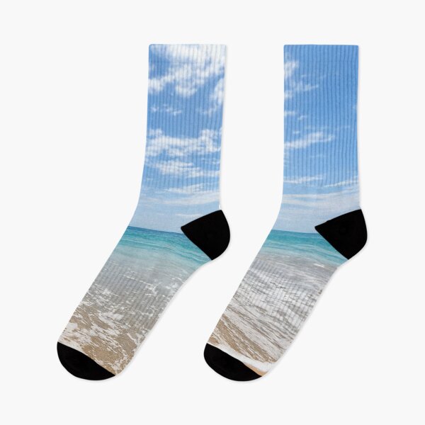 Item preview, Sandy Beach with Clear Blue Ocean designed and sold by SassyArtistry.