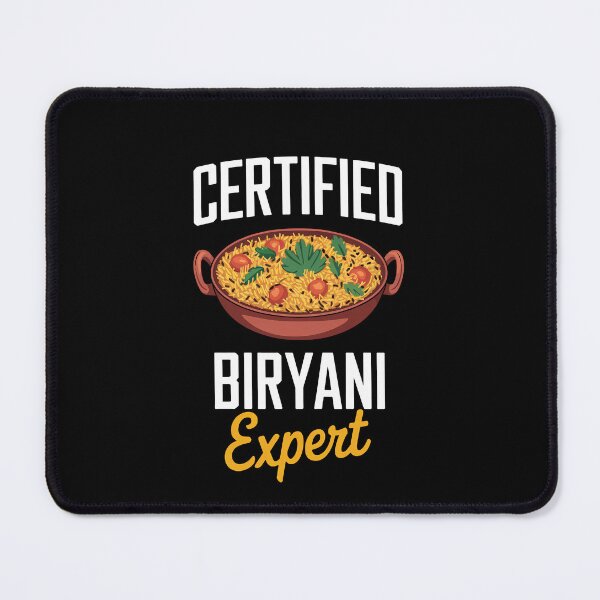 Item preview, Certified Biryani Expert Food Lover Men Women Kids designed and sold by rafaeltto.