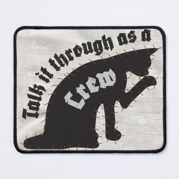 Item preview, Talk it Through As a Crew designed and sold by 16 Owls Designs.