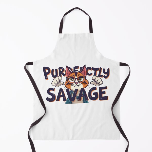 Item preview, Purrfectly Savage designed and sold by HowBoutThatTees.