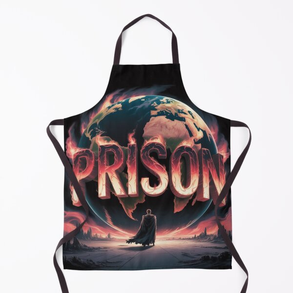 Item preview, "Earth Is a Prison" | Dark Surreal Planet Artwork designed and sold by PickMeLGK.