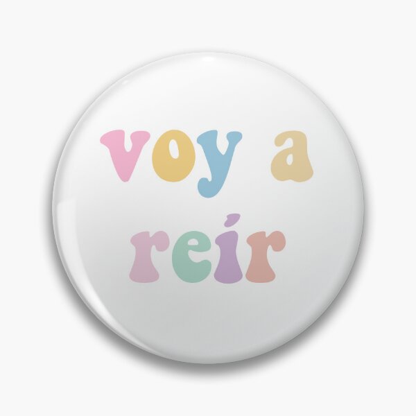 Item preview, Pegatina "Voy a reír" designed and sold by DesignPMG.