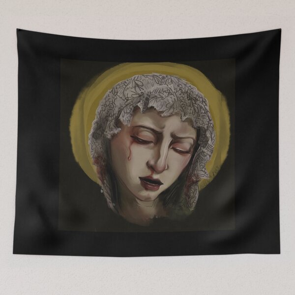 Item preview, Our lady of sorrows designed and sold by vampjellyy.
