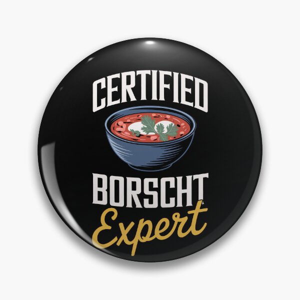 Item preview, Certified Borscht Expert Food Lover Men Women Kids designed and sold by rafaeltto.