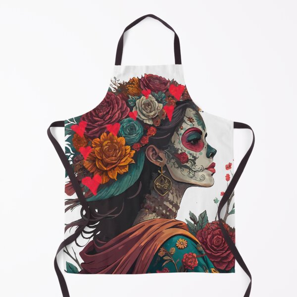 Item preview, Catrina Skull Illustration - Day of the Dead Art and Mexican Tradition designed and sold by Ojo de Lilith.