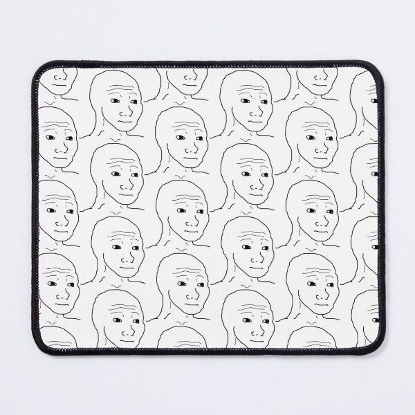 Item preview, Wojak Meme Face – Classic Internet Culture Artwork designed and sold by CyberRex.