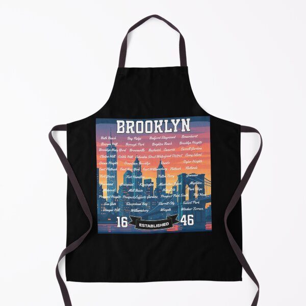 Item preview, Brooklyn New York Skyline and Neighborhoods designed and sold by signshirtz.