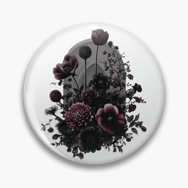 Item preview, Dark moody flowers designed and sold by MendaciousMina.