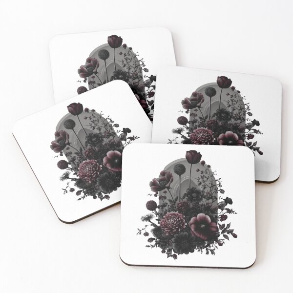 Item preview, Dark moody flowers designed and sold by MendaciousMina.