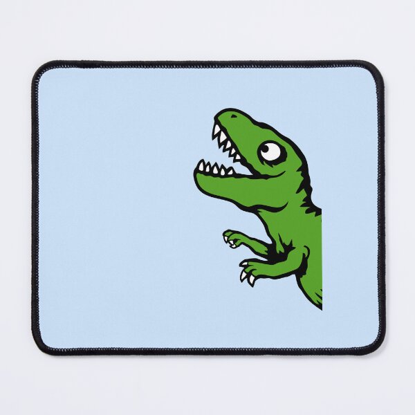 Item preview, T-Rex half side Dino Tyrannosaurs Rex Funny Comic designed and sold by shirt-o-mat.