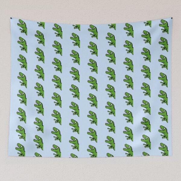 Item preview, T-Rex half side Dino Tyrannosaurs Rex Funny Comic designed and sold by shirt-o-mat.