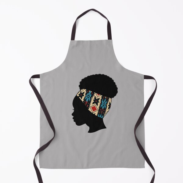 Item preview, African Woman Silhouette with Bold Tribal Pattern Headband designed and sold by Right-UR.