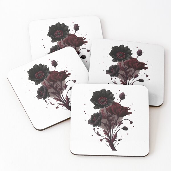 Item preview, Dark moody flowers designed and sold by MendaciousMina.