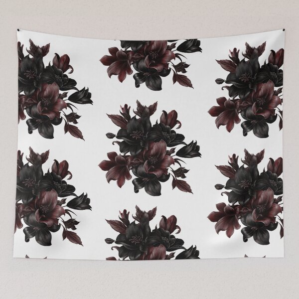 Item preview, Dark moody flowers designed and sold by MendaciousMina.