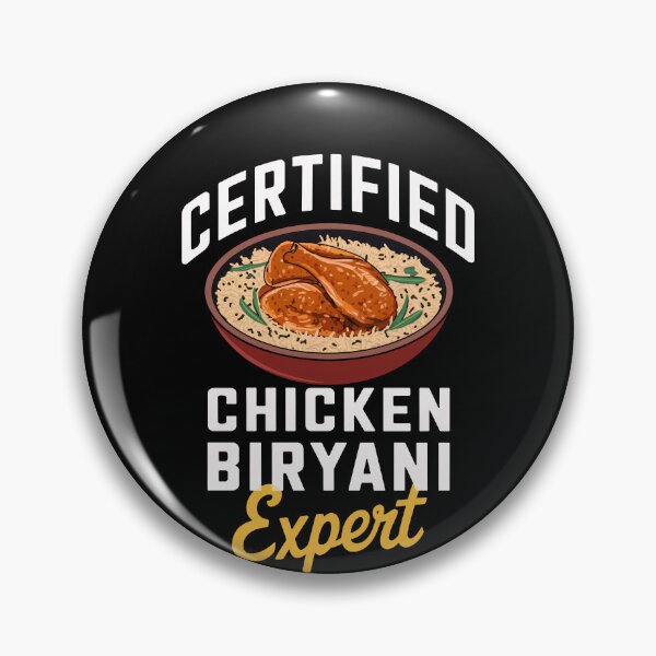 Item preview, Certified Chicken Biryani Expert Food Lover Men Women Kids designed and sold by rafaeltto.