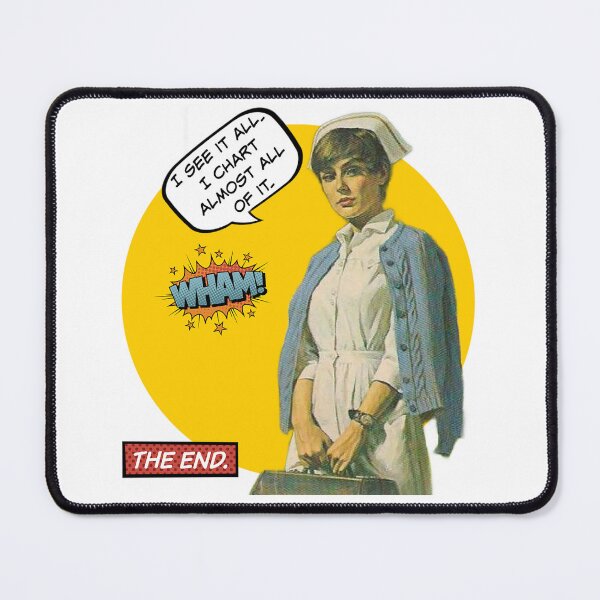 Item preview, I See It All. I Chart Almost All Of It! Nurse Humor designed and sold by SSustainable.