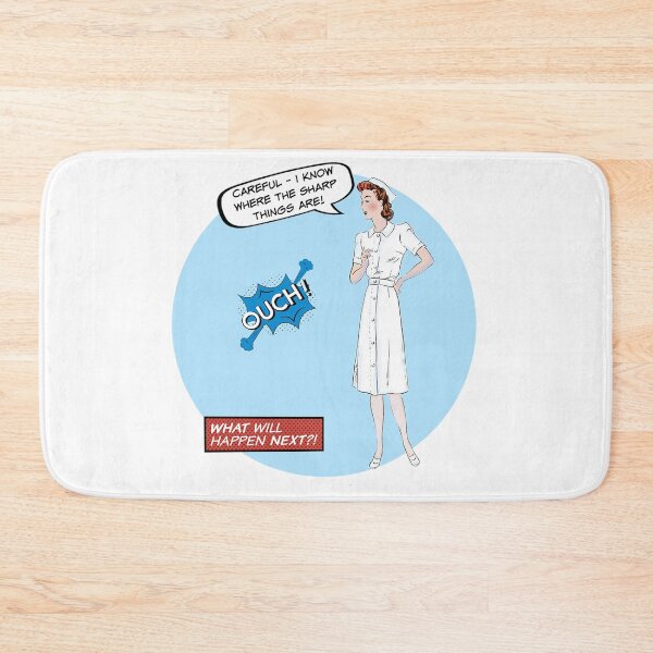 Item preview, Careful - I Know Where The Sharp Things Are! Nurse Humor designed and sold by SSustainable.