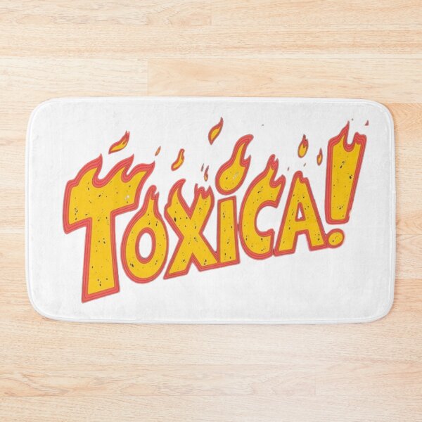 Item preview, Toxica Flaming Typography Design Bold Statement Lettering designed and sold by Ed & Harmony.