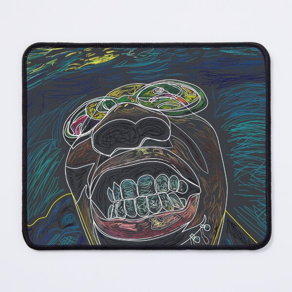 Item preview, “Abstract Neon Portrait with Cosmic Vibes” designed and sold by Kaelian Kollective.