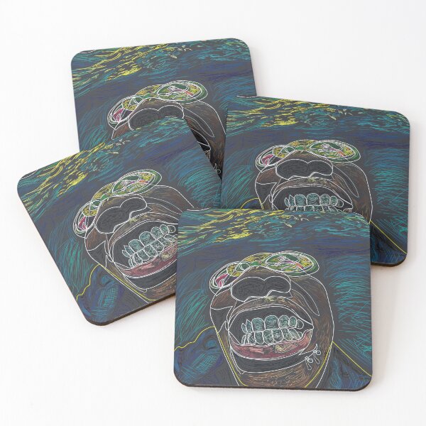 Item preview, “Abstract Neon Portrait with Cosmic Vibes” designed and sold by Kaelian Kollective.
