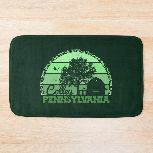 Aperçu de l'œuvre Logo rétro vintage de Colley Pennsylvania Sunset Local Pride créée et vendue par CRHPOD20.