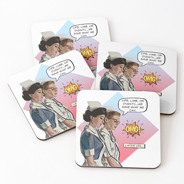 Item preview, Life, Limb, Or Dignity...We Save What We Can! Nurse Humor designed and sold by SSustainable.