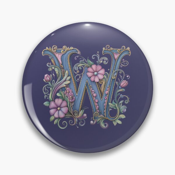 Item preview, Belle Epoque Monogram W designed and sold by Boddicca.