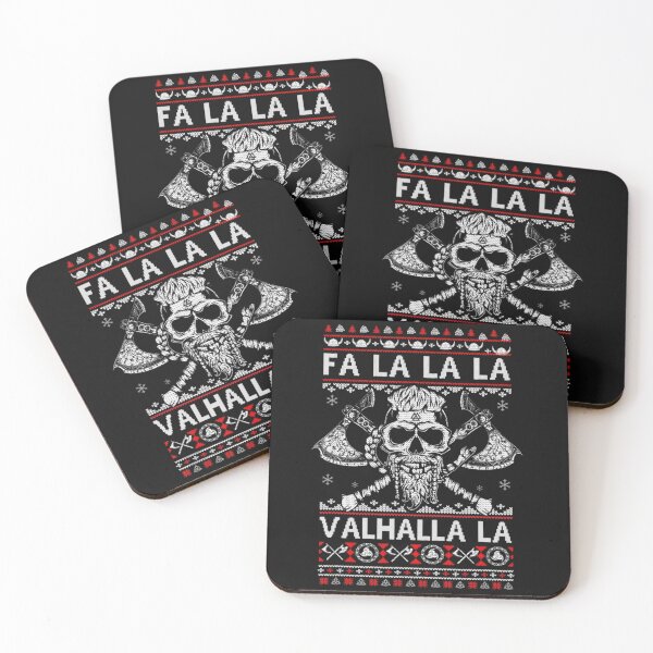 Item preview, Fa La La Valhalla Viking Skull Christmas Ugly designed and sold by viselxmce.