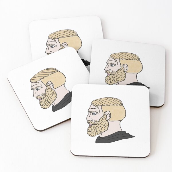Item preview, Chad Meme Face Classic Internet Design designed and sold by CyberRex.
