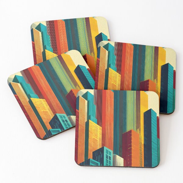 Item preview, Retro city designed and sold by Newrealis.