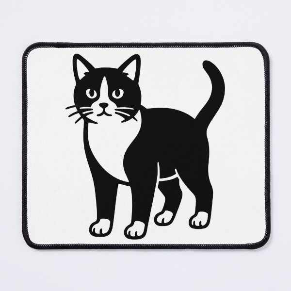 Item preview, Tuxedo Cat Standing designed and sold by theartfulaspie.