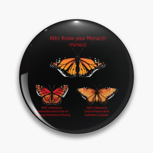 Item preview, Know Your Monarch Mimics designed and sold by Pennypaints.