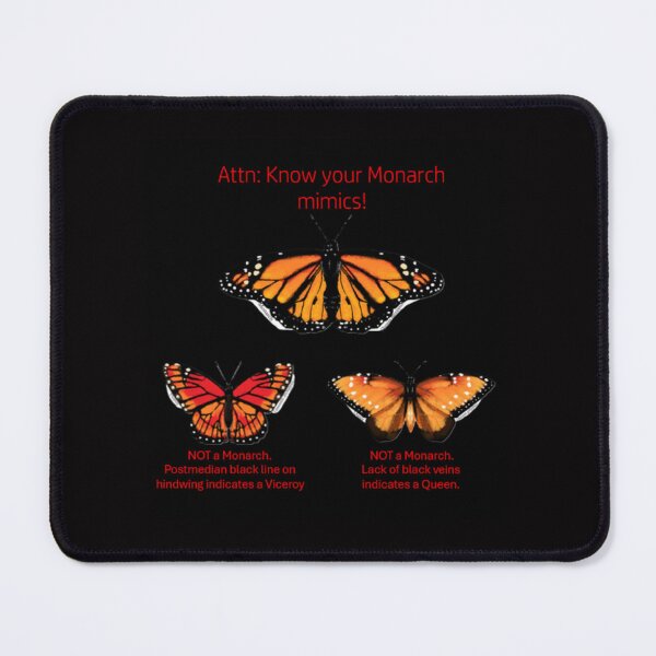 Item preview, Know Your Monarch Mimics designed and sold by Pennypaints.