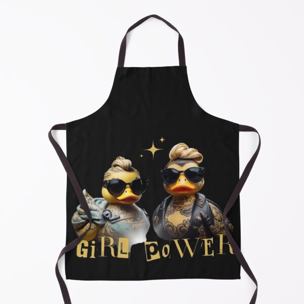Item preview, Tattooed Rubber Duck Duo – Girl Power designed and sold by Antik by Schulz.