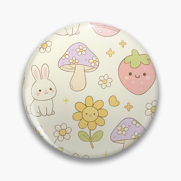 Item preview, Kawaii Spring Pattern designed and sold by Glimsy.