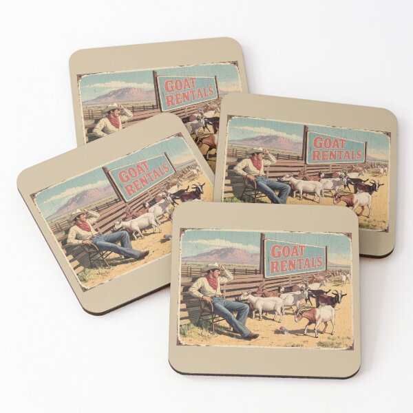 Item preview, Goat Rental  designed and sold by Taos Hum Mercantile .