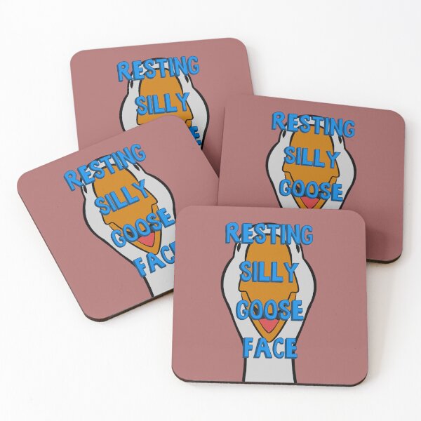 Item preview, Resting Silly Goose Face designed and sold by HazeBeanDesigns.